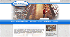 Desktop Screenshot of campbellwholesale.net